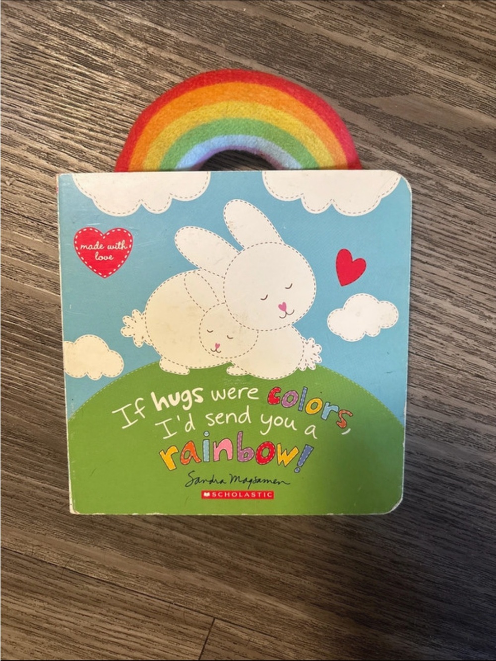 Scholastic Rainbow Plush & Board Kids Toy - Multicolor
